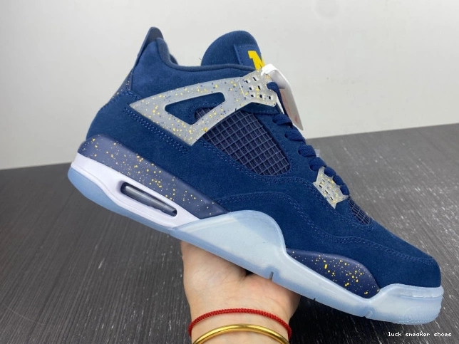 Cheap LUCY Michigan Jordan Air Retro (PE) 4 AJ4-1036660 0815
